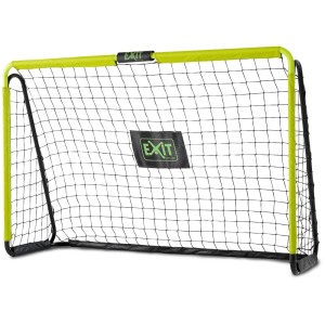 Porta da calcio Exit Tempo 180x120 cm con telaio in acciaio e rete per giardino e gioco.