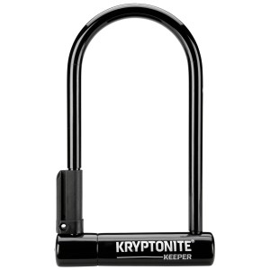 Antivol U noir Kryptonite Keeper 12 Standard, 203x102 mm.