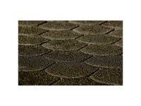 Bitumen-Dachschindeln Biberschwanz Anthrazit