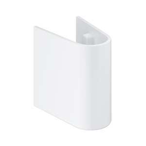 Colonna sospesa Grohe per lavabo Euro Ceramic, bianco alpino, per montaggio a parete.