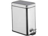 Wenko Treteimer Square Edelstahl satiniert 5 l Wenko Treteimer Square Edelstahl satiniert 5 l