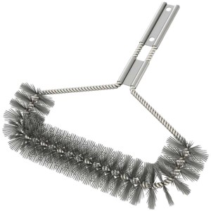 Testina di ricambio Outdoorchef per spazzola triangolare, grigia, per utensili da grill.