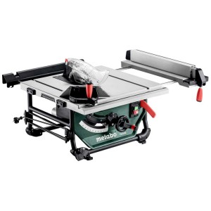 Scie circulaire sur table Metabo TS 254 M : scie compacte pour chantier et montage.