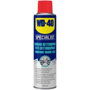WD-40 Specialist Lubrifiant Chaîne Vélo, aérosol de 250ml pour un entretien optimal de la chaîne.
