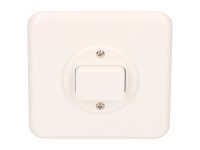 UP-Schalter Basico Hager Weiss UP-Schalter Basico Hager Weiss