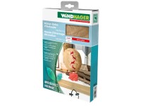 Windhager Deko-Wintervlieshaube Hirsch Beige 1,1 x 1,1 m