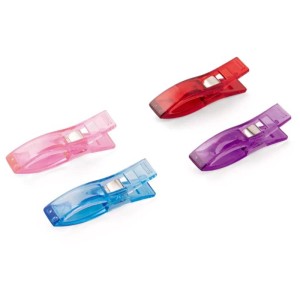 Prym Love clip per tessuto, 14 pezzi, 55mm, plastica, colori assortiti.