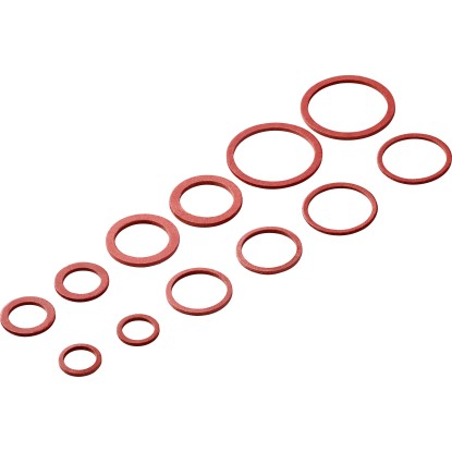 Fiberdichtungs-Set für Gewinde in Rohrleitungen 12-tlg.