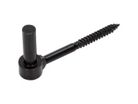 Einschraubkloben Stahl Schwarz Länge 130 mm / Ø 14 mm Einschraubkloben Stahl Schwarz Länge 130 mm / Ø 14 mm