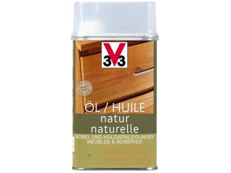 Huile Bois Extérieur - Haute Protection - Opaque V33 - Mobilier