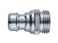 Neomatic Kupplungsnippel mit RV Messing verchromt 1/2 Neomatic Kupplungsnippel mit RV Messing verchromt 1/2