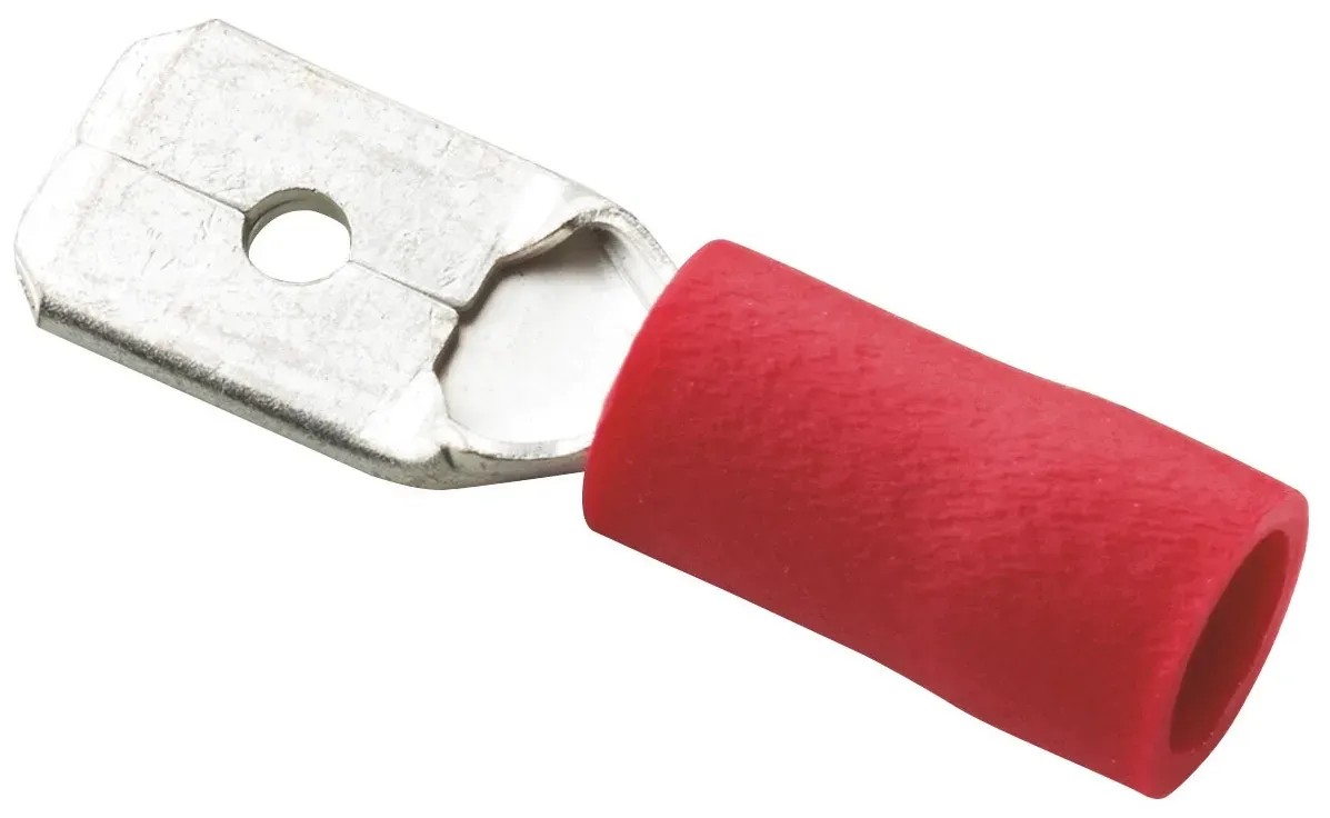 Cosses Faston Femelles 90° Incliné Isolées - Sections 0.5-6.0mm², Hobbypower24