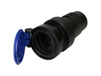 Kupplung T13 / 3-polig / IP55 Schwarz-Blau 250 V