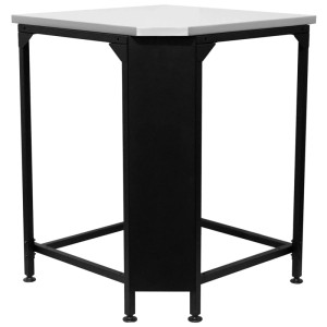 Cozze Aussenküche Eckschrank, schwarz, 90x70,5x70,5 cm. Ecklösung für mehr Stauraum in der Outdoorküche.