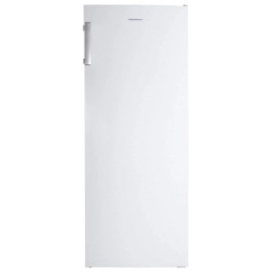 Congélateur Kibernetik ECOT161 blanc avec poignée argentée. Congélateur armoire, capacité 161 L.