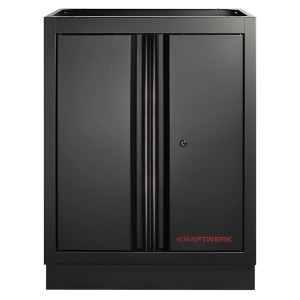 Kraftwerk Werkzeugunterschrank Mobilio 2-türig Schwarz (HxBxT) 91 x 68 x 45,8 cm
