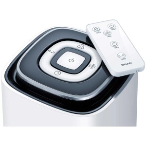 Ventilateur colonne Beurer LV 200 avec télécommande, blanc. Ventilateur pour un flux d'air rafraîchissant.