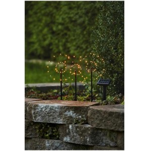 Star Trading Solar-Deko Firework mit warmweißen LEDs für den Garten.
