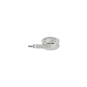 Rotolo di nastro sigillante per filetti, larghezza 12mm, per sigillare filetti.