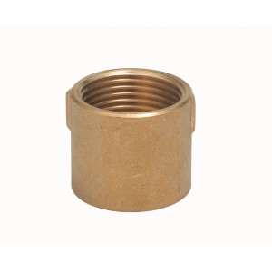 Raccord en laiton avec filetage femelle 24,1 mm (Rp 3/4) pour pompes et systèmes d'eau.
