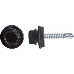 Blechschrauben Sechskantkopf Stahl Ø 4,8 x 35 mm / 100 Stk.
