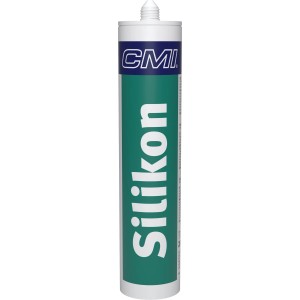 Graue CMI Silikon Kartusche, 280ml, für Küche und Bad.