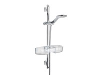 Wenko Duschstangencaddy Premium Kunststoff Transparent (HxBxT) 36 x 12 x 7,5 cm Wenko Duschstangencaddy Premium Kunststoff Transparent (HxBxT) 36 x 12 x 7,5 cm