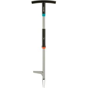 Gardena estirpatore per erbacce con poggiapiedi, lunghezza 100 cm, per la lavorazione del terreno in giardino.
