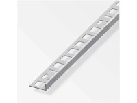 Winkel-Profil Edelstahl gebürstet (HxBxT) 1 x 2,1 x 100 cm