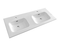 Keramik-Doppelwaschbecken (BxT) 175 x 121 x 47 cm