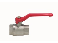 Kugelhahn 38,9 mm (Rp 1 1/4) IG matt verchromt