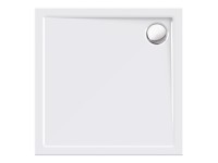 Acryl-Brausewanne Teso Weiss (HxBxT) 90 x 90 x 2,5 cm