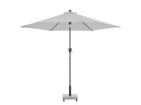 Doppler Parasol à mât central myZone Auto Tilt Gris clair Ø 305 cm