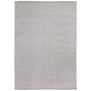 Tappeto rettangolare Andiamo Liv grigio chiaro, 160x230 cm. Tappeto moderno in cotone per interni.