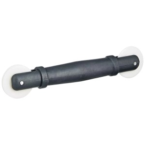 Rouleau à joint Roro pour fenêtres et portes, plastique, avec deux rouleaux.