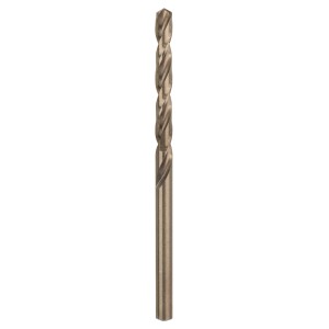 Punta elicoidale Bosch HSS-CO, Ø 4,2 mm, per foratura metalli in acciaio e acciaio inox.
