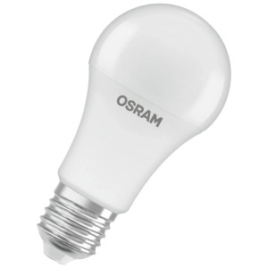 Ampoule LED Osram Classic A60 E27 avec détecteur, blanc mat.