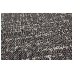 Dettaglio: Tappeto da esterno Andiamo Newberry antracite-crema, 120x170 cm.