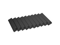 Roro Montageplättchen 6 mm Schwarz 10 Stk.