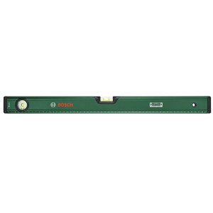 Livella a bolla Bosch DIY 60 cm, verde, con cursore di marcatura per misurazioni precise.