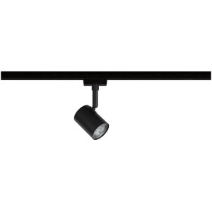 Spot LED noir Paulmann Urail Limba sur rail, 4W, 3000K, pour éclairage personnalisé.