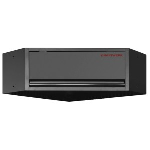 Kraftwerk Werkzeug-Eck-Oberschrank Mobilio Schwarz (HxBxT) 35 x 86,5 x 28,1 cm