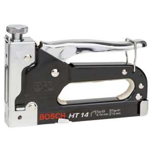 Bosch Hand Tacker HT 14: Cucitrice robusta per tessuti, pellicole e altro.