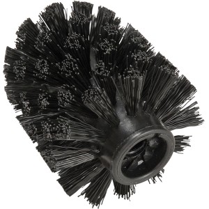 Brosse de rechange Wenko noire, Ø 8,5 cm pour brosse WC.