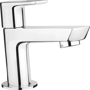 Miscelatore lavabo cromato baliv KV-4010 per acqua fredda con beccuccio squadrato.