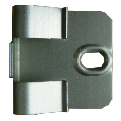 Clips de fixation pour plinthes à emboîter Métal 20 pcs.