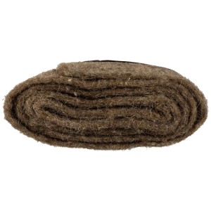 Windhager Tappetino in feltro di lana di pecora Grigio medio 30 x 120 cm