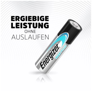 Pile Energizer Max Plus AA, pile alcaline pour une puissance longue durée.