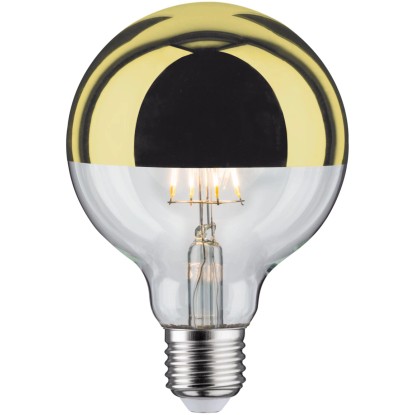 Paulmann LED-Leuchtmittel Globe Kopfspiegel E27 Gold 6,5 W