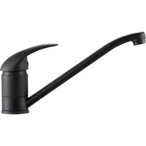 Mitigeur de cuisine baliv KI-1520 noir mat moderne.